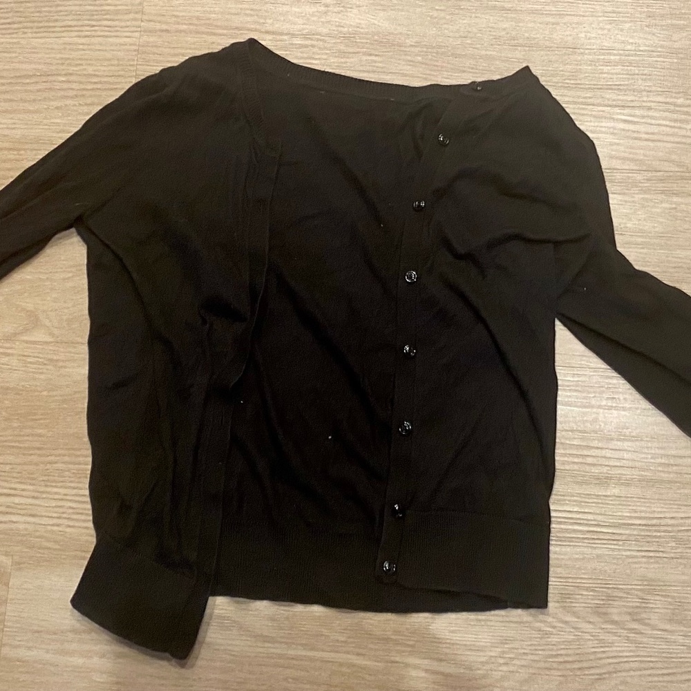 Express Black Cardigan Size XS